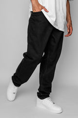 LOOSE FIT BLACK JEANS
