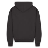 SUPER HEAVY BLANK HOODIE WASHED BLACK