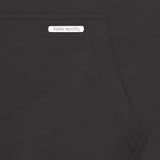 SUPER HEAVY BLANK HOODIE WASHED BLACK