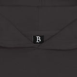 SUPER HEAVY BLANK HOODIE WASHED BLACK