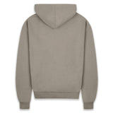SUPER HEAVY BLANK HOODIE STONE