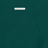 SUPER HEAVY BLANK HOODIE GREEN