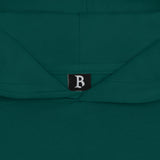 SUPER HEAVY BLANK HOODIE GREEN