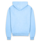SUPER HEAVY BLANK HOODIE BABY BLUE