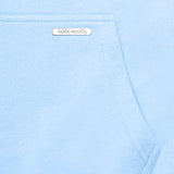SUPER HEAVY BLANK HOODIE BABY BLUE