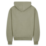 SUPER HEAVY BLANK HOODIE OLIVE