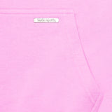 SUPER HEAVY BLANK HOODIE PINK