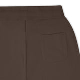 SUPER HEAVY BLANK JOGGER CHOCOLATE BROWN