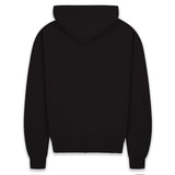 SUPER HEAVY BLANK ZIP-HOODIE BLACK