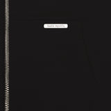 SUPER HEAVY BLANK ZIP-HOODIE BLACK