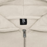 SUPER HEAVY BLANK ZIP-HOODIE COCONUT MILK