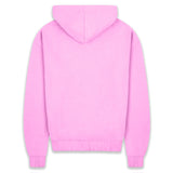SUPER HEAVY BLANK ZIP-HOODIE PINK