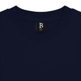 SUPER HEAVY BLANK T-SHIRT BLACK IRIS