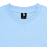 SUPER HEAVY BLANK T-SHIRT BABY BLUE