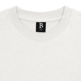 SUPER HEAVY BLANK T-SHIRT CREAM WHITE