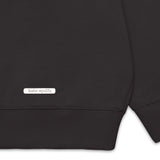SUPER HEAVY BLANK SWEATER WASHED BLACK