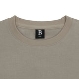 SUPER HEAVY BLANK SWEATER STONE