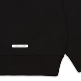 SUPER HEAVY BLANK SWEATER BLACK