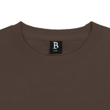 SUPER HEAVY BLANK SWEATER CHOCOLATE BROWN