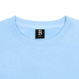 SUPER HEAVY BLANK SWEATER BABY BLUE