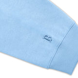 SUPER HEAVY BLANK HOODIE BABY BLUE