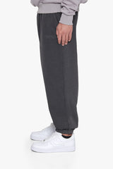 HEAVY LOOSE FIT JOGGER ACID WASHED BLACK