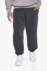 HEAVY LOOSE FIT JOGGER ACID WASHED BLACK