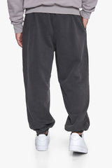 HEAVY LOOSE FIT JOGGER ACID WASHED BLACK
