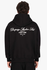 HEAVY OVERSIZE STUDIOS HOODIE BLACK