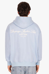 HEAVY OVERSIZE STUDIOS HOODIE BABY BLUE