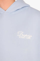 HEAVY OVERSIZE STUDIOS HOODIE BABY BLUE