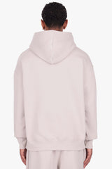 HEAVY OVERSIZE HD LOGO HOODIE MOON BEAM