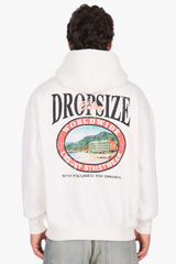 HEAVY OVERSIZE LUXURY HOODIE CREAM WHITE
