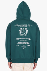 HEAVY OVERSIZE MEMBERS CLUB HOODIE GREEN