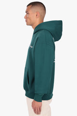 HEAVY OVERSIZE MEMBERS CLUB HOODIE GREEN