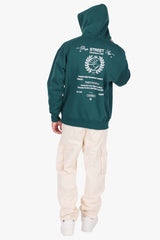 HEAVY OVERSIZE MEMBERS CLUB HOODIE GREEN