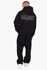 HEAVY OVERSIZE SUCCESS IS EARNED HOODIE BLACK