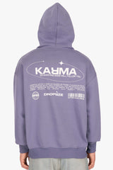 DROPSIZE KARMA HOODIE GRANITE