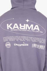 DROPSIZE KARMA HOODIE GRANITE