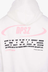 DROPSIZE DPSZ HOODIE CREAM WHITE
