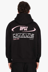DROPSIZE DPSZ HOODIE JET BLACK