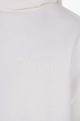 HEAVY OVERSIZE HD LOGO HOODIE  CREAM WHITE