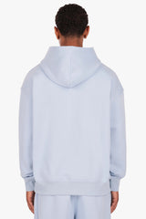 HEAVY OVERSIZE HD LOGO HOODIE BABY BLUE