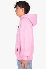 DROPSIZE SUCCESS GLITCH HOODIE PINK