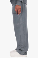 HD OPEN LEG JOGGER WASHED GREY