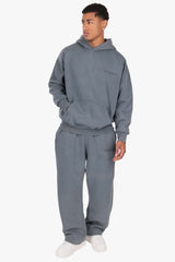 HD OPEN LEG JOGGER WASHED GREY