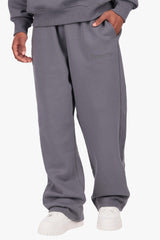 HD LOGO OPEN LEG JOGGER STEEL GREY