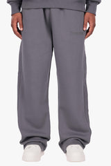 HD LOGO OPEN LEG JOGGER STEEL GREY