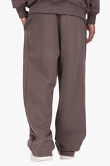 HD LOGO OPEN LEG JOGGER BROWN