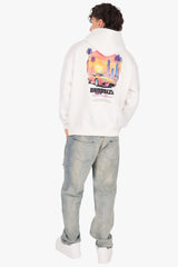 HEAVY OVERSIZE ADVENTURE HOODIE CREAM WHITE